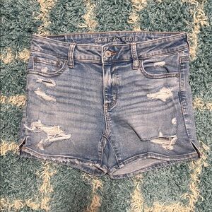 American Eagle Outfitters Women's Blue Denim Shorts